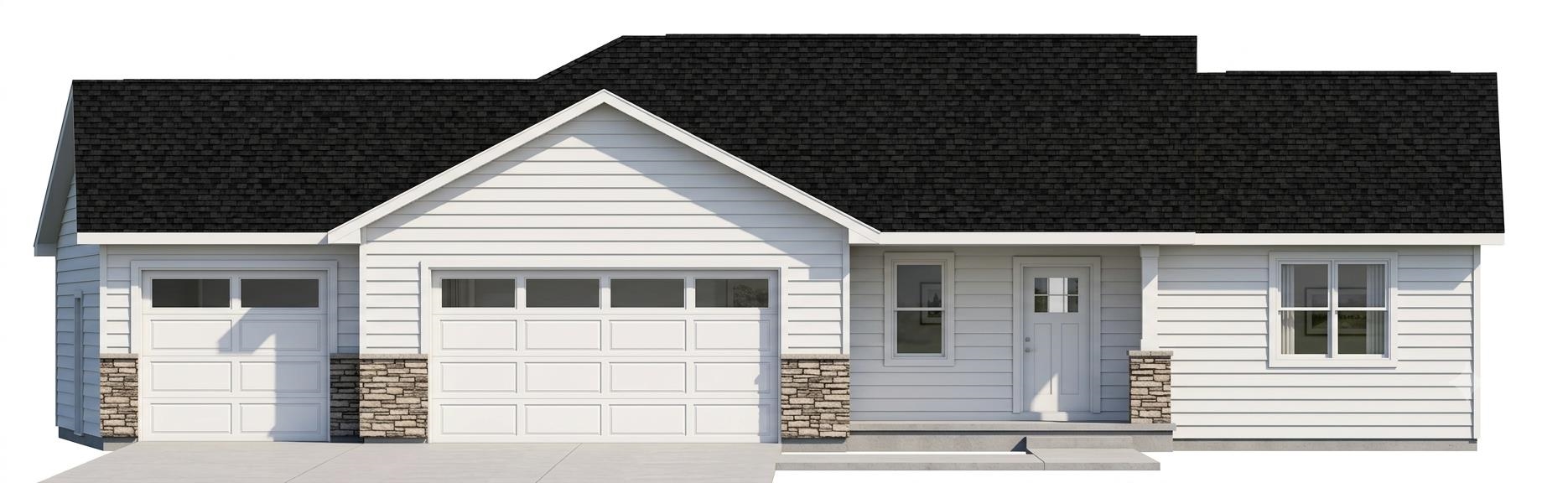 AI Generated Exterior Rendering